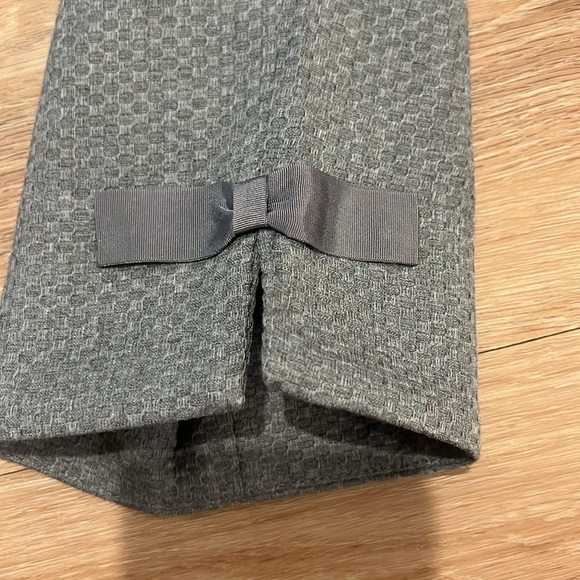 Ted Baker Gray Textured ankle pants light grey Size - 1/ US/2-4 - Picture 6 of 14